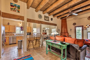 1 Mi to Santa Fe Plaza Quiet Home with Patio